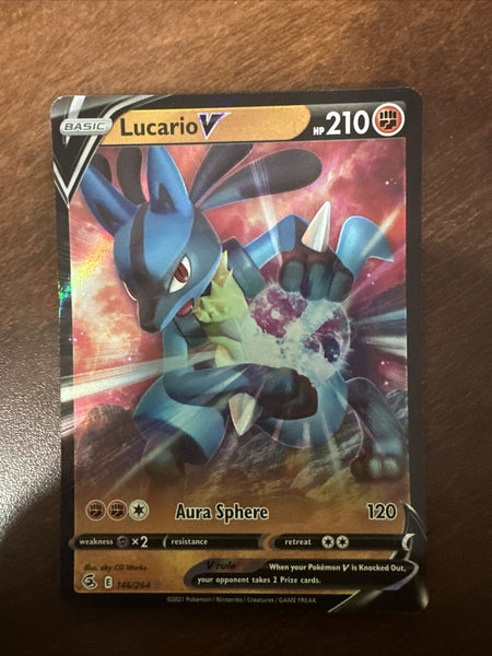 Pokémon TCG - Lucario V 146/264 - Fusion Strike