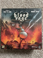 Blood Rage CMON Board Game with Miniatures Eric Lang, Like New Used Twice