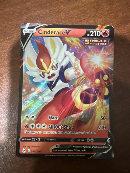 Pokémon TCG - Cinderace V 044/264 - Fusion Strike