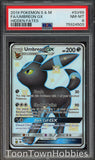 PSA 8 Pokemon Card - Umbreon GX SV69/SV94 - Hidden Fates