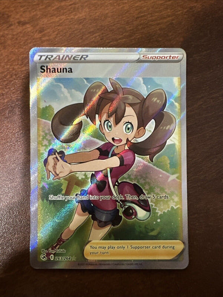 Pokémon TCG Fusion Strike - Shauna 263/264 Full Art Trainer