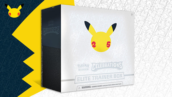 Celebrations 25th Anniversary Elite Trainer Box (ETB).