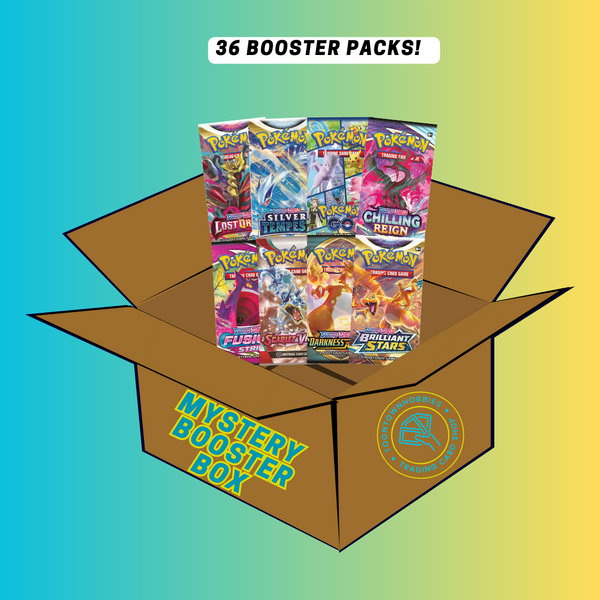 Pokemon - Mystery Booster Box (36 booster packs) - Standard Edition ToonTownHobbies Pokemon - Mystery Booster Box (36 booster packs) - Standard Edition ToonTownHobbies