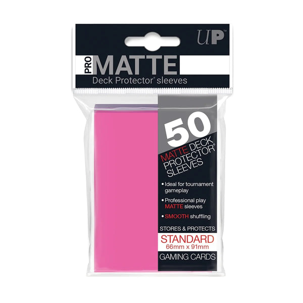 Ultra Pro PRO-Matte Standard Deck Protector Sleeves (50ct) ToonTownHobbies Ultra Pro PRO-Matte Standard Deck Protector Sleeves (50ct) ToonTownHobbies