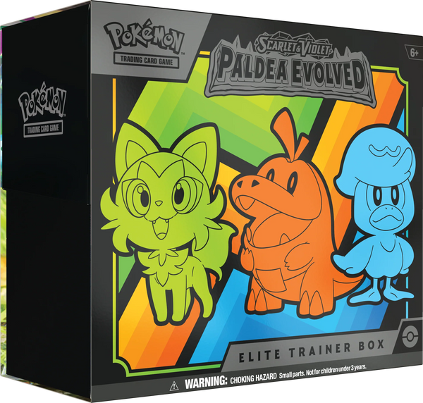 Pokemon Scarlet & Violet Paldea Evolved Elite Trainer Box