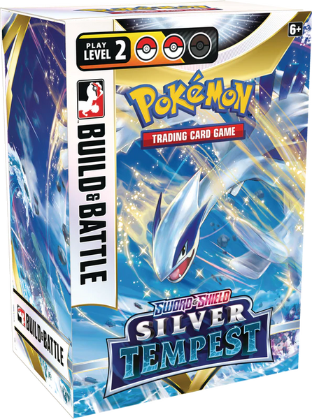 Pokemon SWSH12 Silver Tempest Build & Battle Box