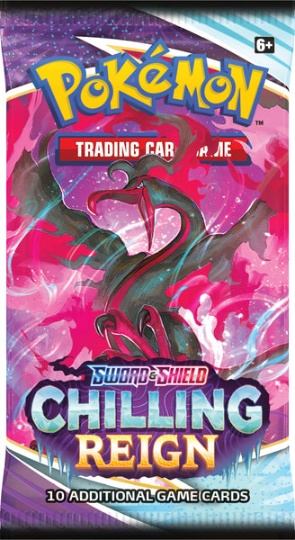 Pokemon - Chilling Reign Booster Pack (Random Art)