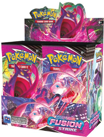 (Pre-Order) Pokémon TCG: Sword & Shield-Fusion Strike Booster Box (36 Packs).