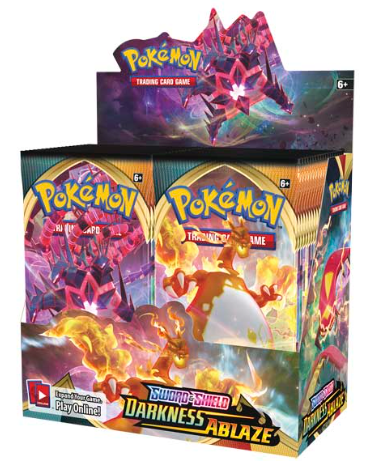 Pokémon TCG: Sword & Shield-Darkness Ablaze Booster Display Box (36 Packs)