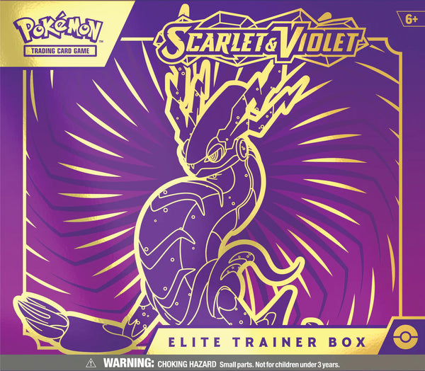 Pokemon Scarlet And Violet Base Set Elite Trainer Box ETB